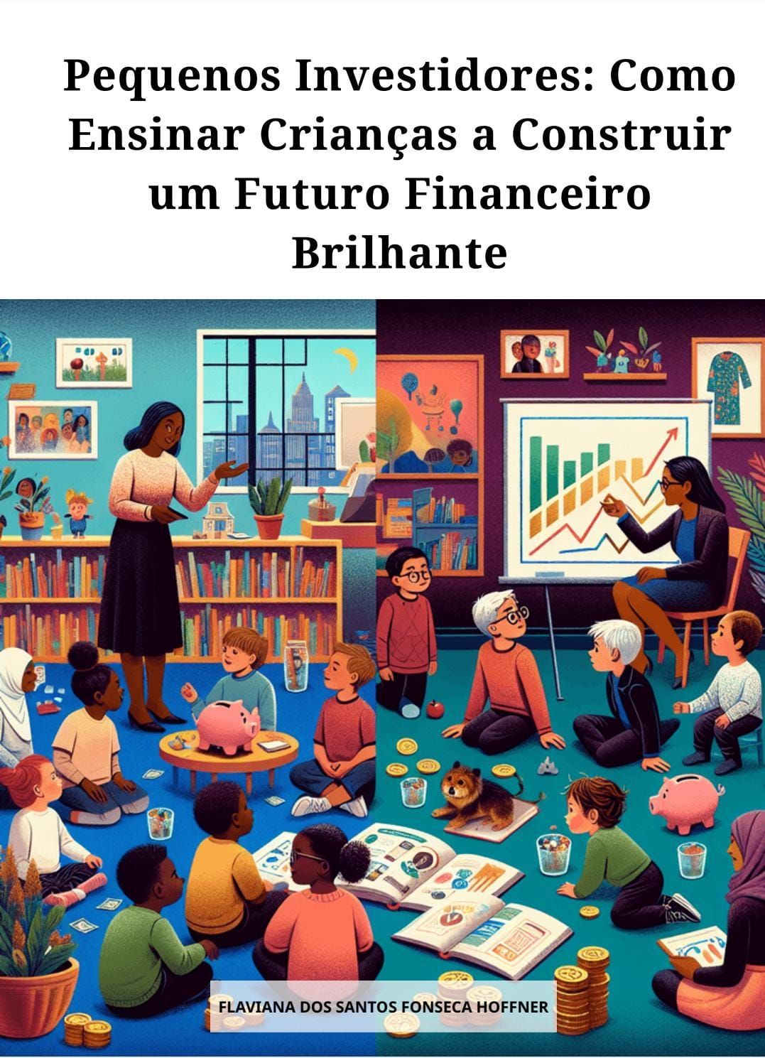 Imagem de Construindo um Futuro Financeiro para Crianças: Guia Prático para Pais e Educadores criado por Flaviana dos Santos Fonseca Hoffner na hotmart