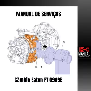 Imagem de capa para o Ebook Material Técnico Câmbio Eaton FT 0909B