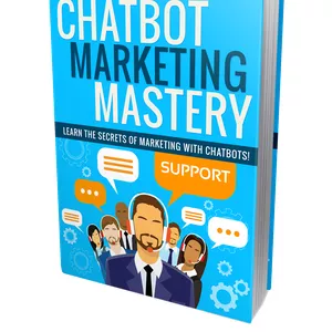 Imagem de capa para o Ebook Domínio de Marketing de chatbot