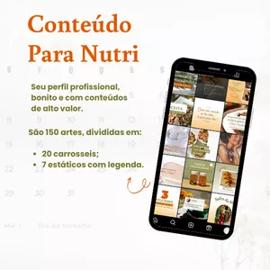 Imagem de capa para o Curso online CONTEÚDO PARA NUTRICIONISTA - MAIO 2023