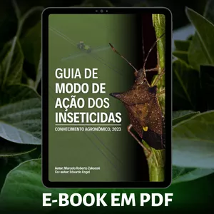 Imagem de capa para o Ebook Guia de modo de ação dos inseticidas