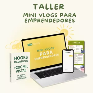 Imagen de portada para Curso online Taller: Mini vlogs para emprendedores