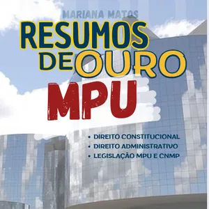 Imagem de capa para o Curso online Resumos de OURO - MPU