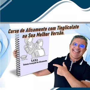 Imagem de capa para o Curso online Curso Avançado de Alisamento com Tioglicolato