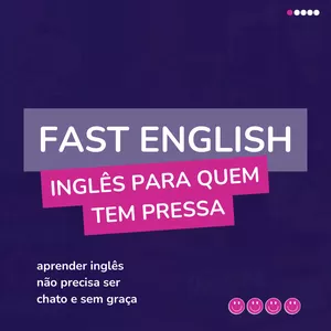 Imagem do curso FAST ENGLISH