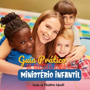 Imagem de capa para o Ebook Guia Prático de Recursos para o Ministério Infantil