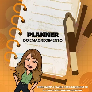 Imagem de capa para o Ebook PLANNER DE EMAGRECIMENTO