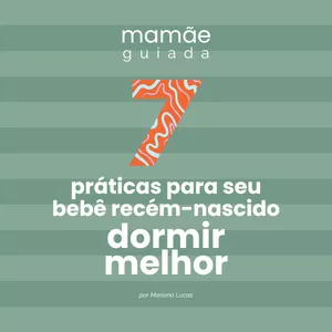 Imagem de capa para o Ebook Guia para seu RN dormir melhor