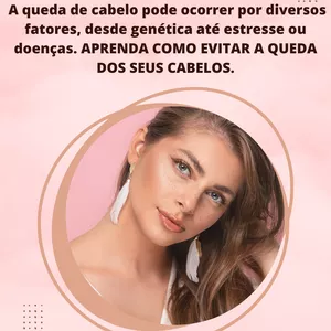 Imagem de capa para o Ebook Cabelo sem queda 