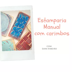 Imagem principal do produto Estamparia manual com carimbos