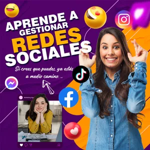 Imagen de portada para Curso online GESTION TUS REDES SOCIALES DE MANERA PRACTICA 2024