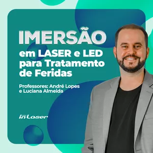 Imagem de capa para o Curso online IMERSÃO em LASER e LED para Tratamento de Feridas