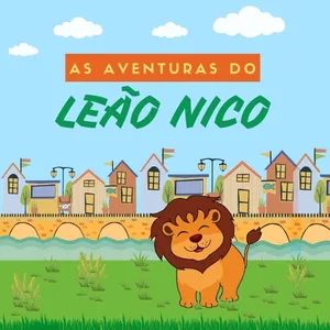 Imagem de capa para o Ebook As Aventuras do Leão Nico (O MAIS VENDIDO)