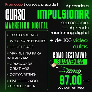 Imagem de Marketing Digital de A a Z criado por Claus Vidor na hotmart