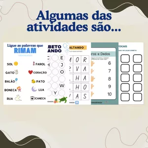 Imagem de capa para o Ebook KIT DE ATIVIDADES PARA IMPRIMIR – O MATERIAL EDUCATIVO OFICIAL DA TERAPEUKIDS! 