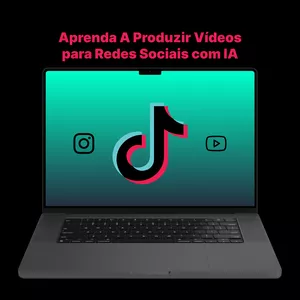 Imagem do curso Aprenda Produzir Vídeos p/ Redes Sociais com IA (Canal Dark)
