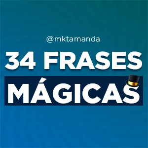 Imagem de capa para o Curso online 34 frases mágicas | Gatilhos e Hacks