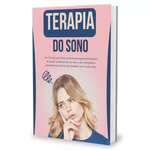 Imagem de capa para o Ebook TERAPIA DO SONO