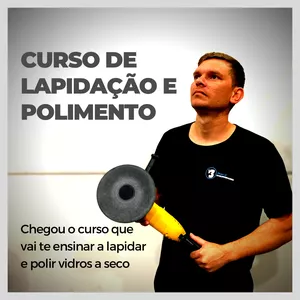 Imagem de Curso de lapidação e polimento em vidro  criado por Osvaldovidraceiro  na hotmart