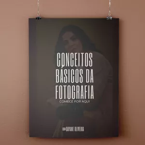 Imagem de capa para o Ebook Conceitos Básicos da Fotografia