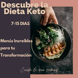 Imagen de portada para Ebook  RECETAS DIETA KETO 