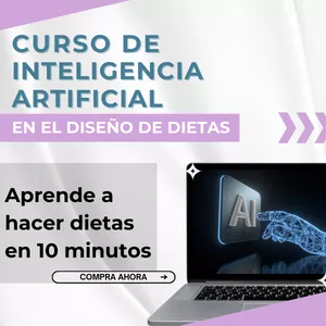 Imagen de portada para Curso online Inteligencia Artificial para el Diseño de Dietas