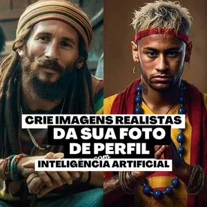Imagem de capa para o Curso online Crie seu avatar com iA grátis e ilimitado