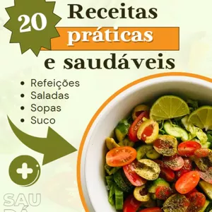 Imagem de capa para o Ebook EMAGREÇA COM SAÚDE