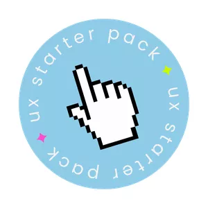 Imagem de capa para o Ebook UX Starter Pack