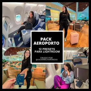 Imagem de capa para o Curso online Pack de Presets para Lightroom - Aeroporto