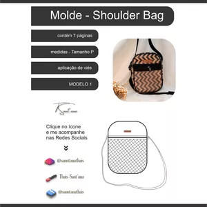 Imagem principal do produto Molde - Shoulder Bag