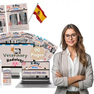 Imagen de portada para Ebook Guía Visual de Radiología Veterinaria