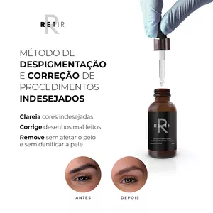 Imagem de capa para o Curso online Despigmentação de sobrancelhas e lábios - remoção 