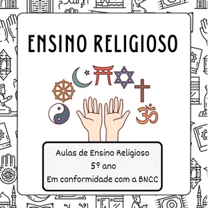 Imagem de capa para o Ebook Ensino Religioso na Prática: Recursos e Atividades para 5º ano