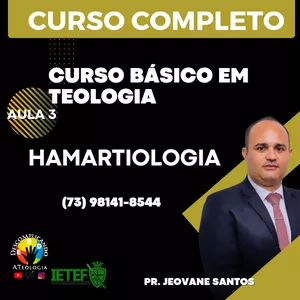 Imagem de capa para o Curso online HAMARTIOLOGIA 