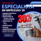 ESPECIALISTA EM IMPRESSÃO 3D