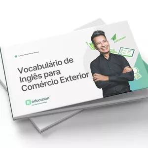 Imagem de capa para o Ebook Vocabulário de inglês para comércio exterior