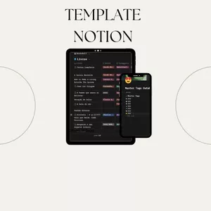 Imagem de capa para o Ebook Template Notion Biblioteca Estudos Studio Ghibli