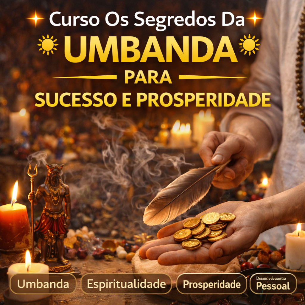 Curso Os Segredos Da Umbanda Para Sucesso E Prosperidade>
