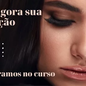 Imagem de capa para o Curso online Curso Extensão de Cílios - Caldi Cursos Digitais