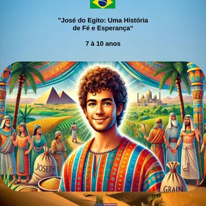 Imagem de capa para o Ebook José do Egito uma história de fé e esperança - Histórias de fé para crianças