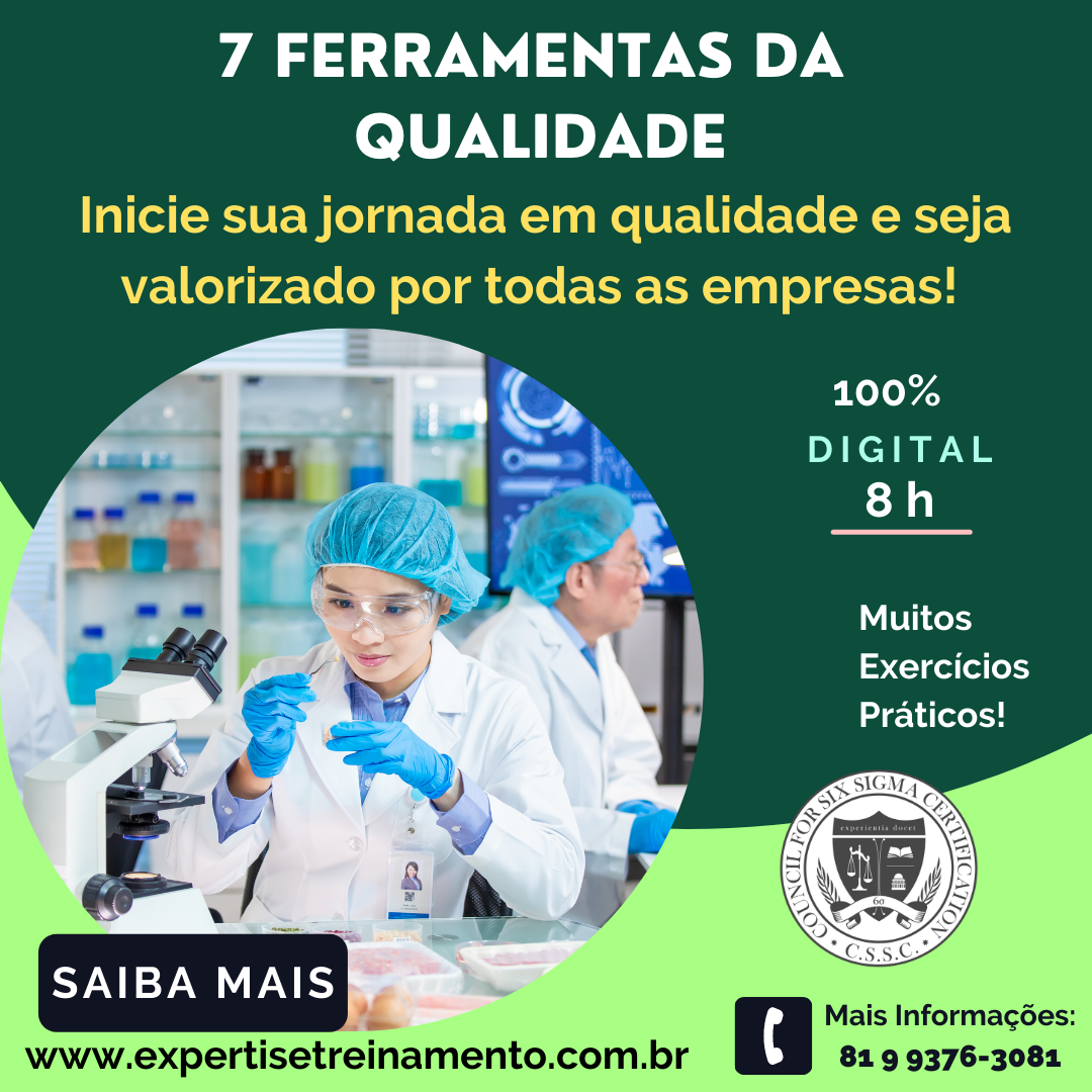Curso Sete Ferramentas da Qualidade