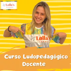 Imagem de capa para o Curso online Curso Ludopedagógico Docente Lolla's Classes