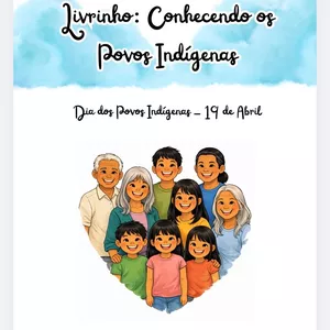 Imagem de capa para o Ebook LIVRINHO POVOS INDÍGENAS