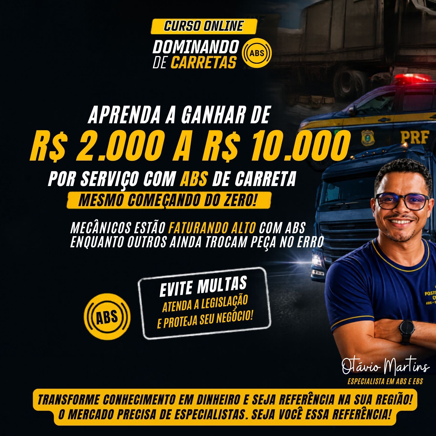 DOMINANDO O ABS  KNORR BREMSE – Diagnóstico e Manutenção em Veículos Pesados