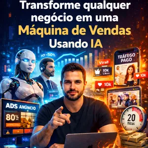 Imagem do curso Máquina de Marketing com IA – Crie Campanhas em 20 Minutos por Dia
