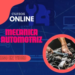 Imagen de portada para Curso online curso completo de mecanica automotriz