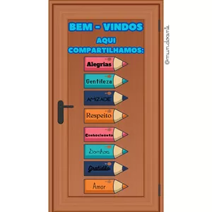 Imagem de capa para o Ebook Mural de porta