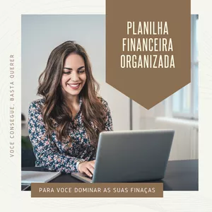 Imagem de capa para o Curso online Planilha financeira organizada