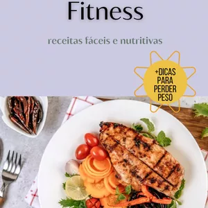 Imagem de capa para o Ebook 10 Receitas Fitness+ Dicas para Perder Peso